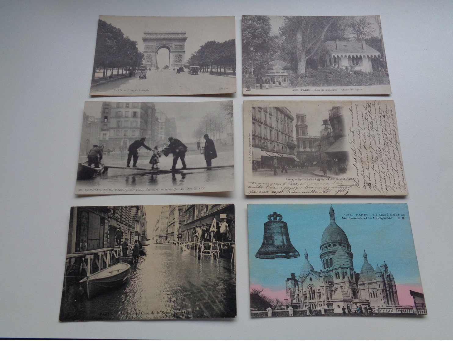 Beau lot de 60 cartes postales de France  Paris   Mooi lot van 60 postkaarten van Frankrijk  Parijs  - 60 scans