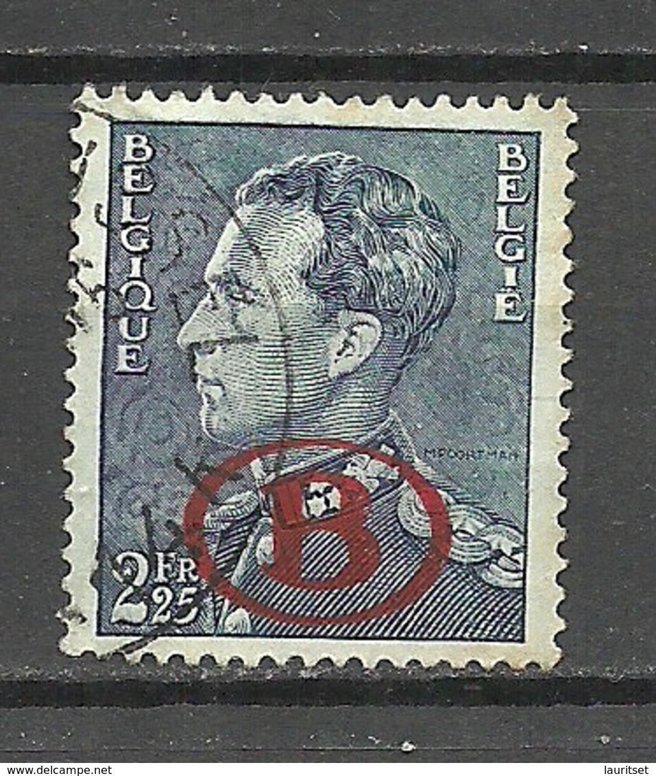 BELGIEN Belgium 1941 Michel 30 Dienstmarke Service Stamp O - Sonstige & Ohne Zuordnung