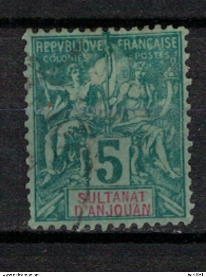 ANJOUAN        N°  YVERT   4   OBLITERE       ( Ob   5/55 ) - Used Stamps