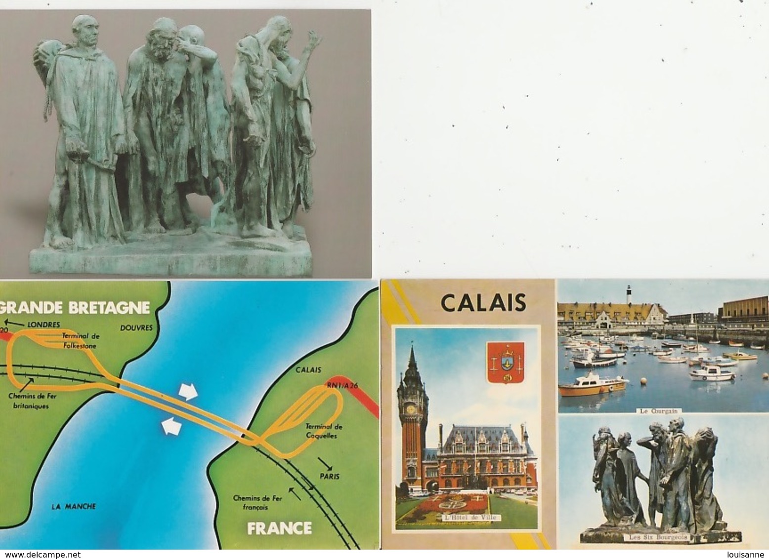 19 / 11 / 462. -   CALAIS  ( 62 ). - LOT  DE  18  C P M  - Toutes Scanées - 5 - 99 Cartes