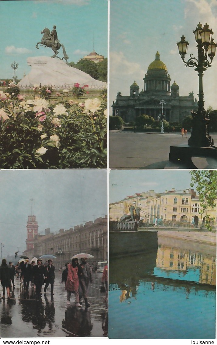 19 / 11 / 464  -   LENINGRAD  ( RUSSIE  ). LOT  DE. 22. CP  - Toutes Scanées - 5 - 99 Postcards
