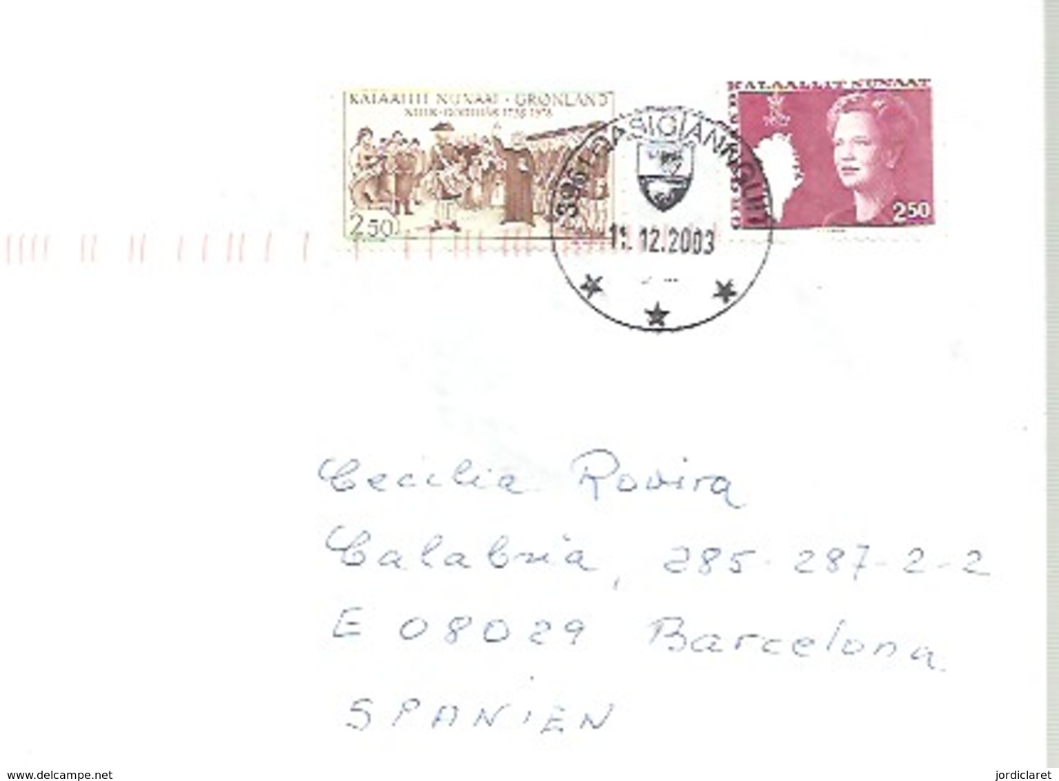 LETTER 2003 - Storia Postale