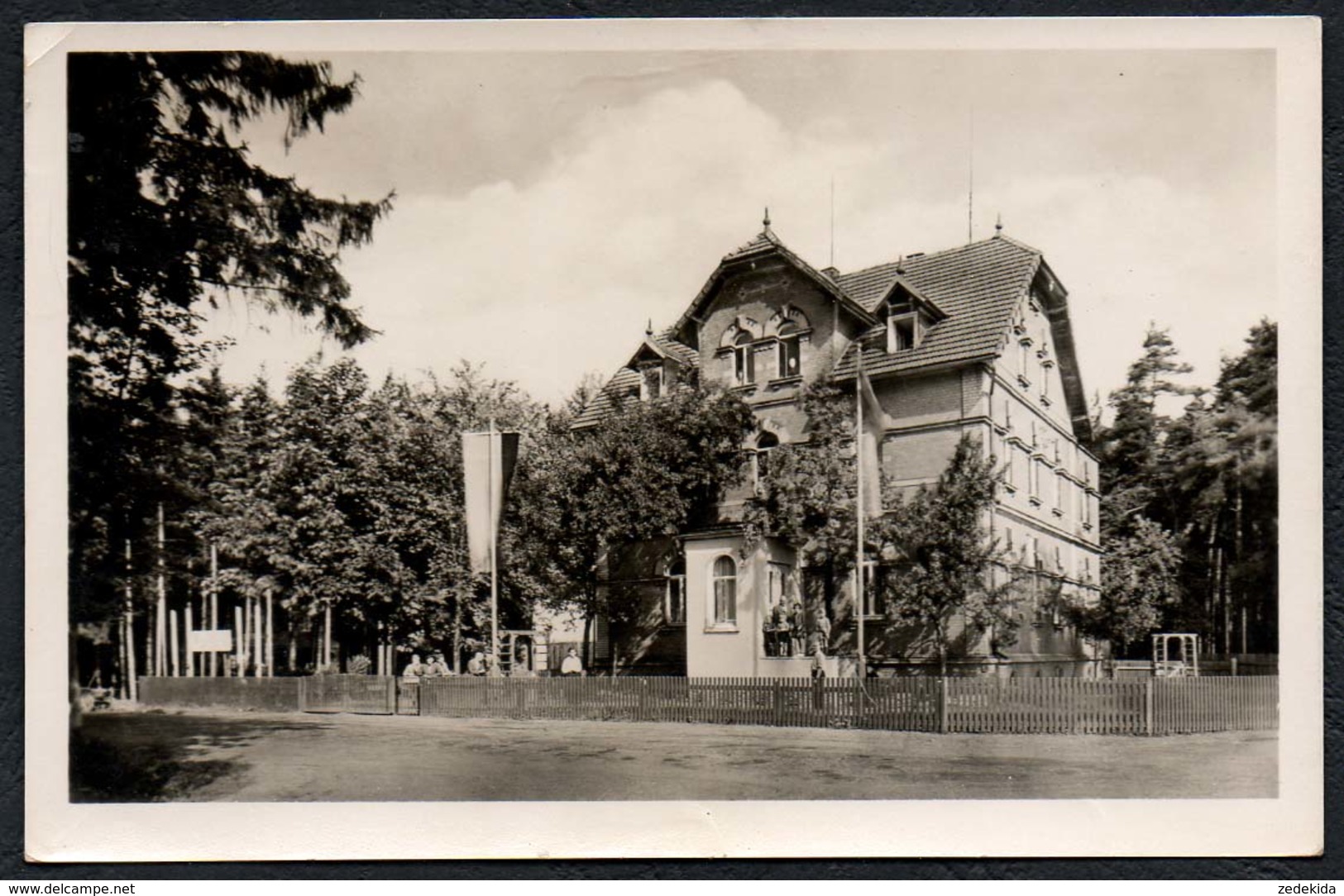 A2000 - Schönberg - Waldfrieden Betriebsferienheim Maxim Gorki VEB Industriewerke Karl Marx Stadt - Vogtland