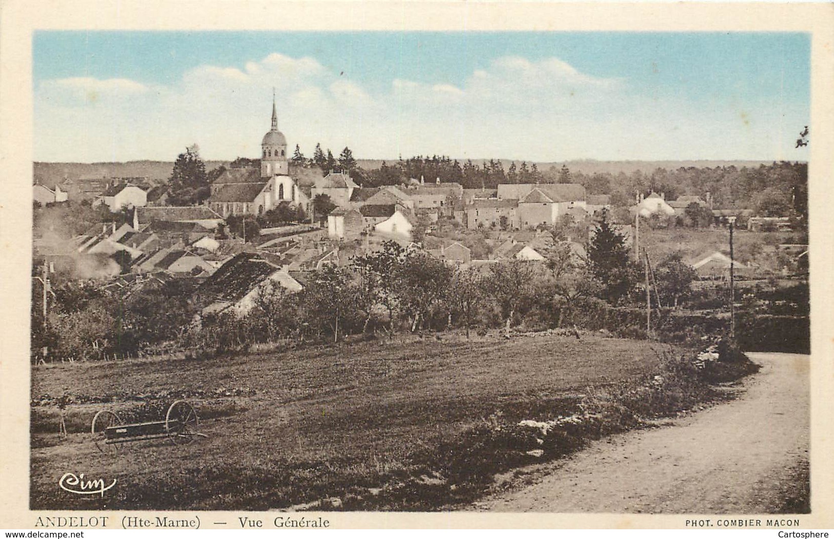 CPA 52 Haute Marne Andelot Blancheville Vue Générale - Andelot Blancheville