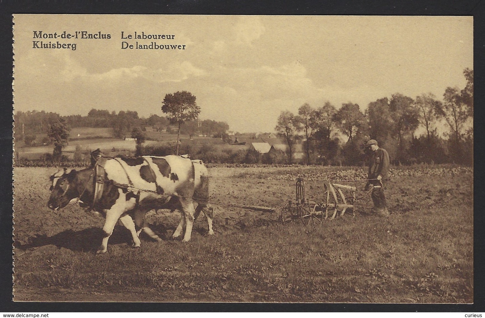 KLUISBERG * MONT-DE-L'ENCLUS * DE LANDBOUWER * LE LABOUREUR * PHOTO ALBERT - ORROIR  * GEANIMEERD * ANIMEE - Kluisbergen