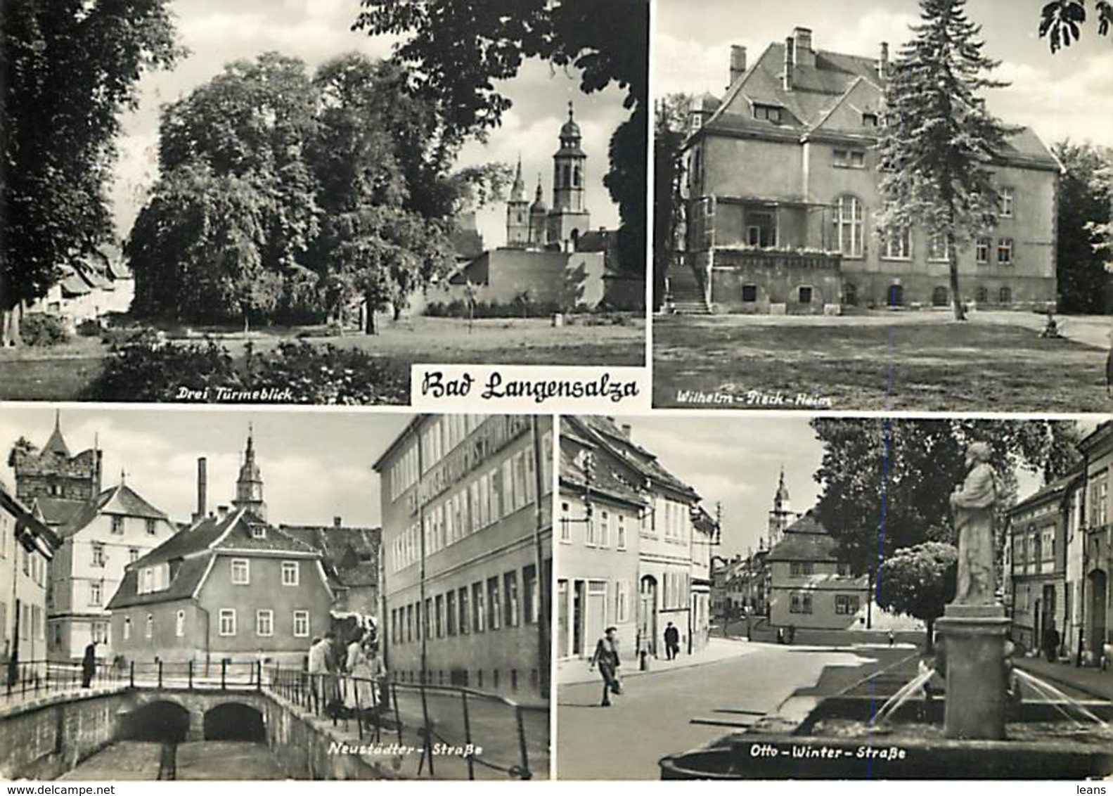 BAD LANGENSALZA - Quatre Vues - Bad Langensalza