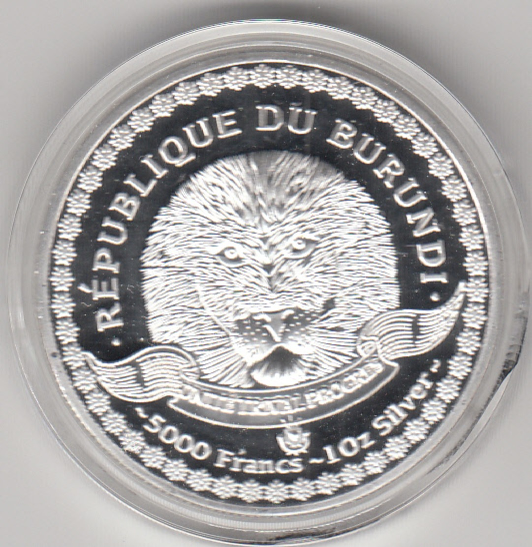 Burundi - 5000 Francs 2014 - Sea's Amazing Wildlife. - Burundi