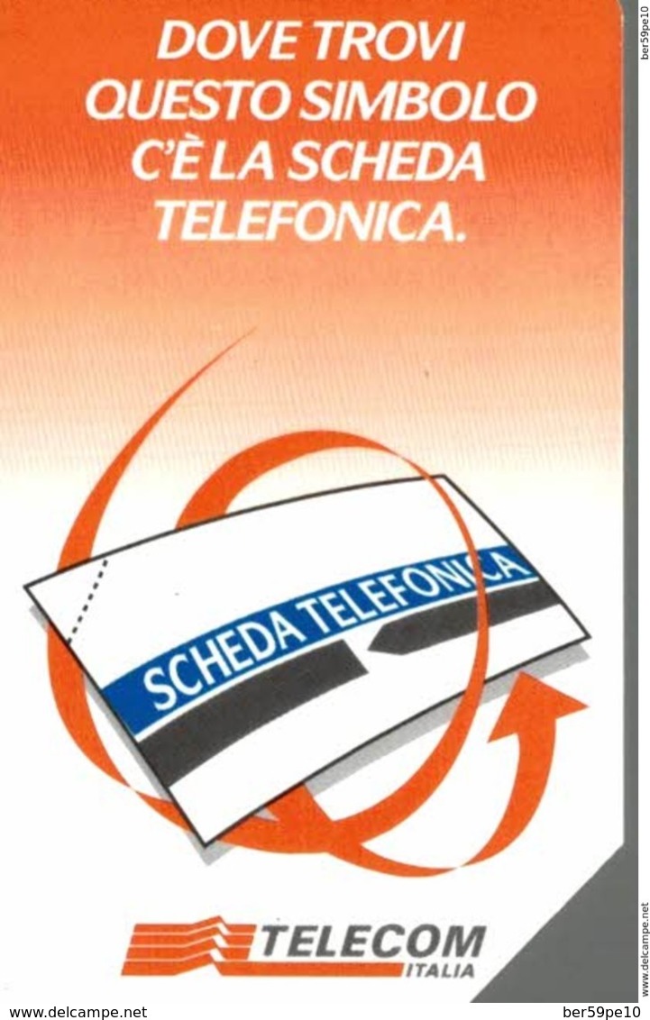 TELECOM ITALIA  LA SCHEDA TELEFONICA LIRE 5.000 - Verzamelingen
