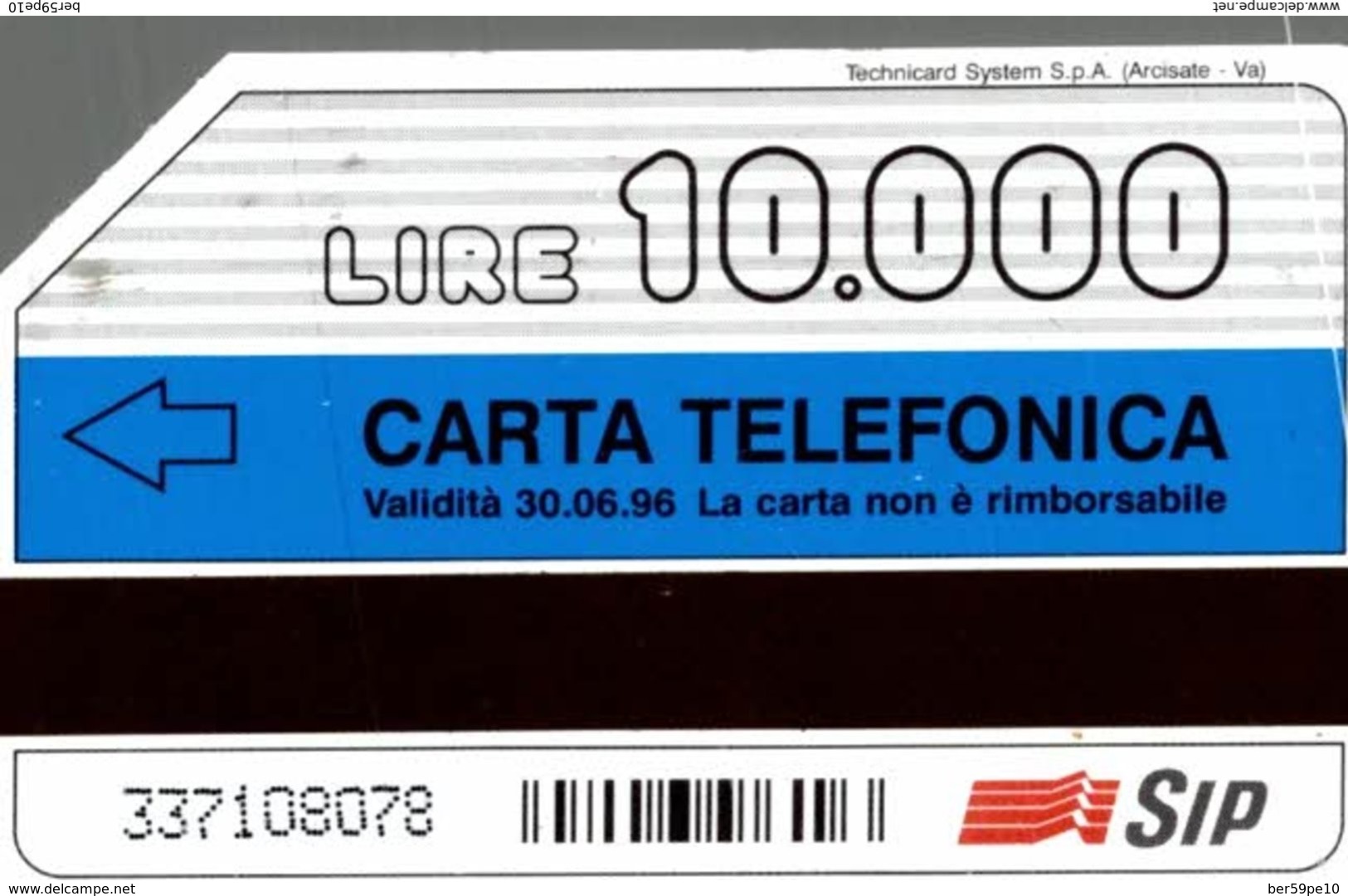 ITALIE CARTA TELEFONICA  SE TI GIRA DI INCURIOSIRE  LIRE 10.000 - Collezioni