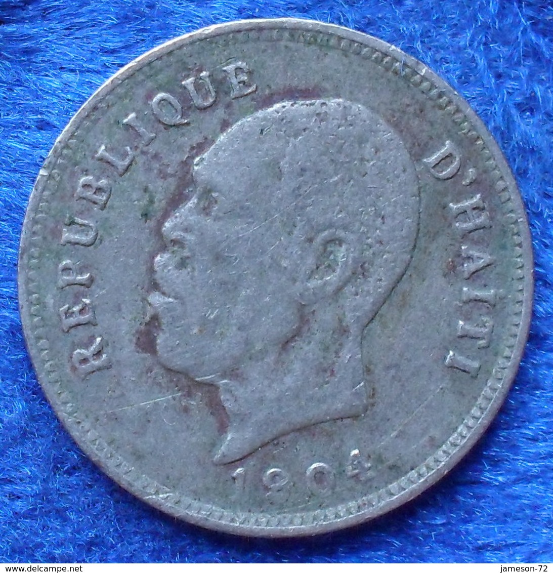 HAITI - 5 Centimes 1904 KM# 53 America - Edelweiss Coins - Haiti