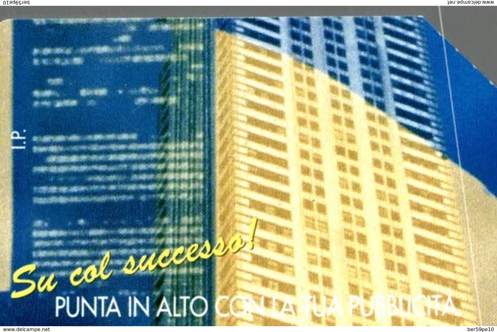 ITALIE CARTA TELEFONICA SU COL SUCCESSO !  LIRE 5.000 - Collections