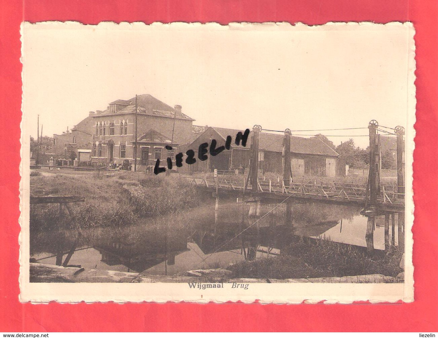 Wijgmaal (Leuven - Louvain) Noodbrug - Zicht Naar Herent - Leuven