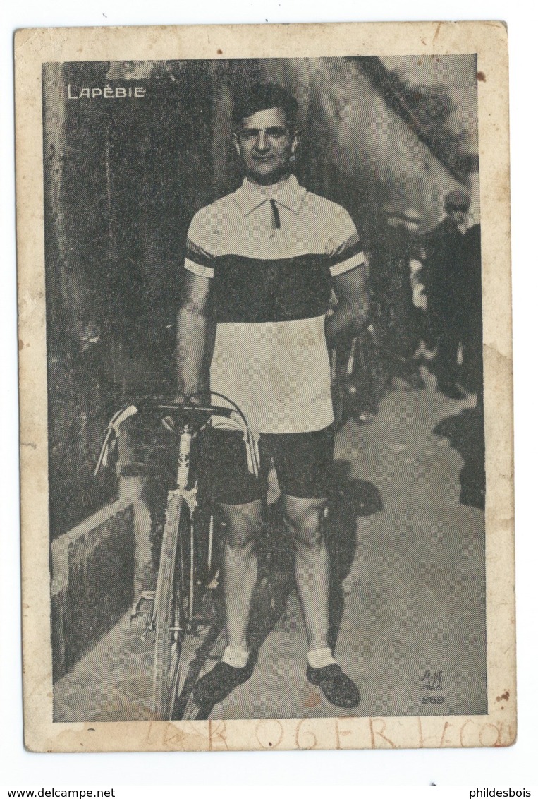 CYCLISME  Roger LAPEBIE - Cyclisme