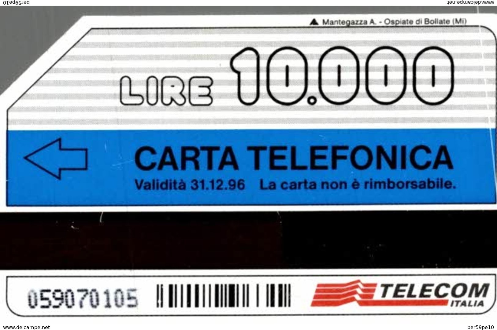 ITALIE CARTA TELEFONICA UN NOME NUOVO GUIDA LE TELECOMUNICAZIONI ITALIANE LIRE 10.000 - [4] Sammlungen