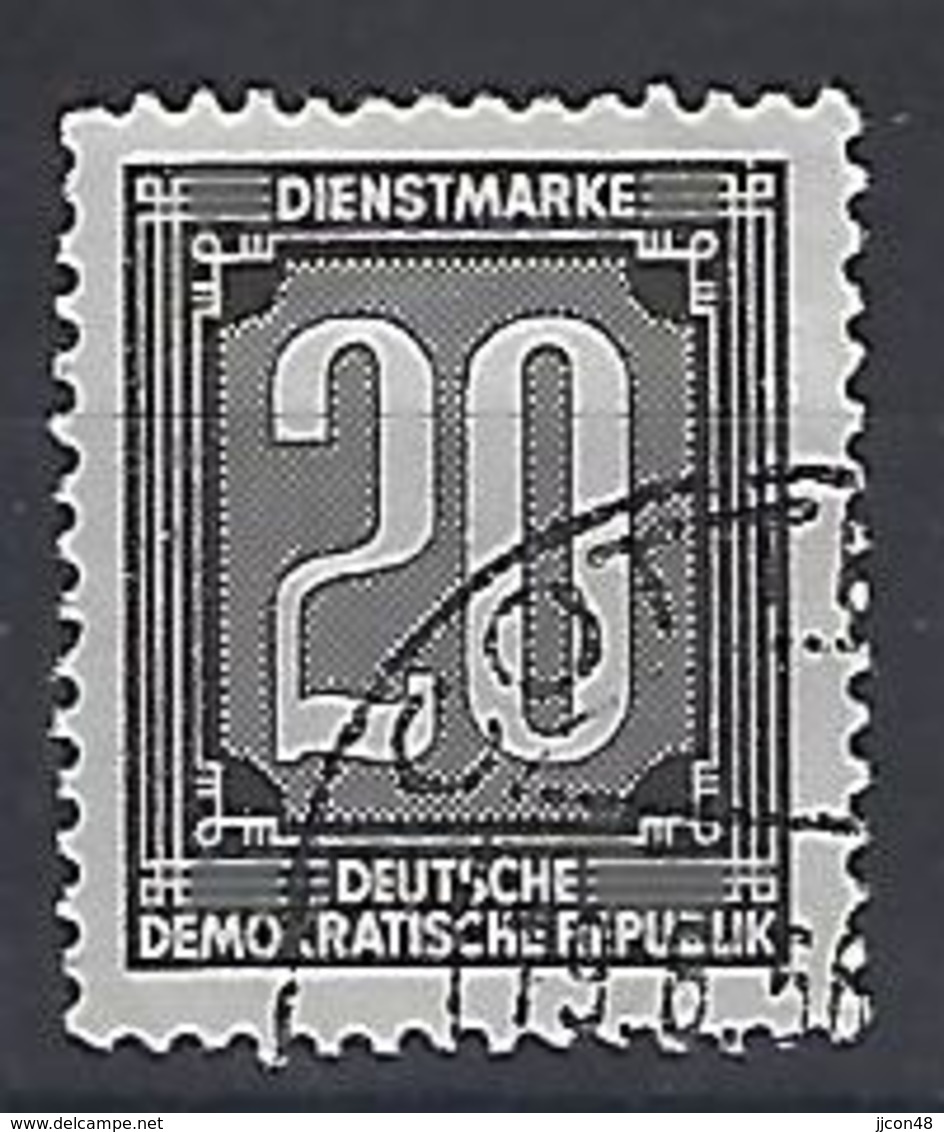 Germany (DDR) 1956 Dienstmarken B (o) Mi.3 - Used