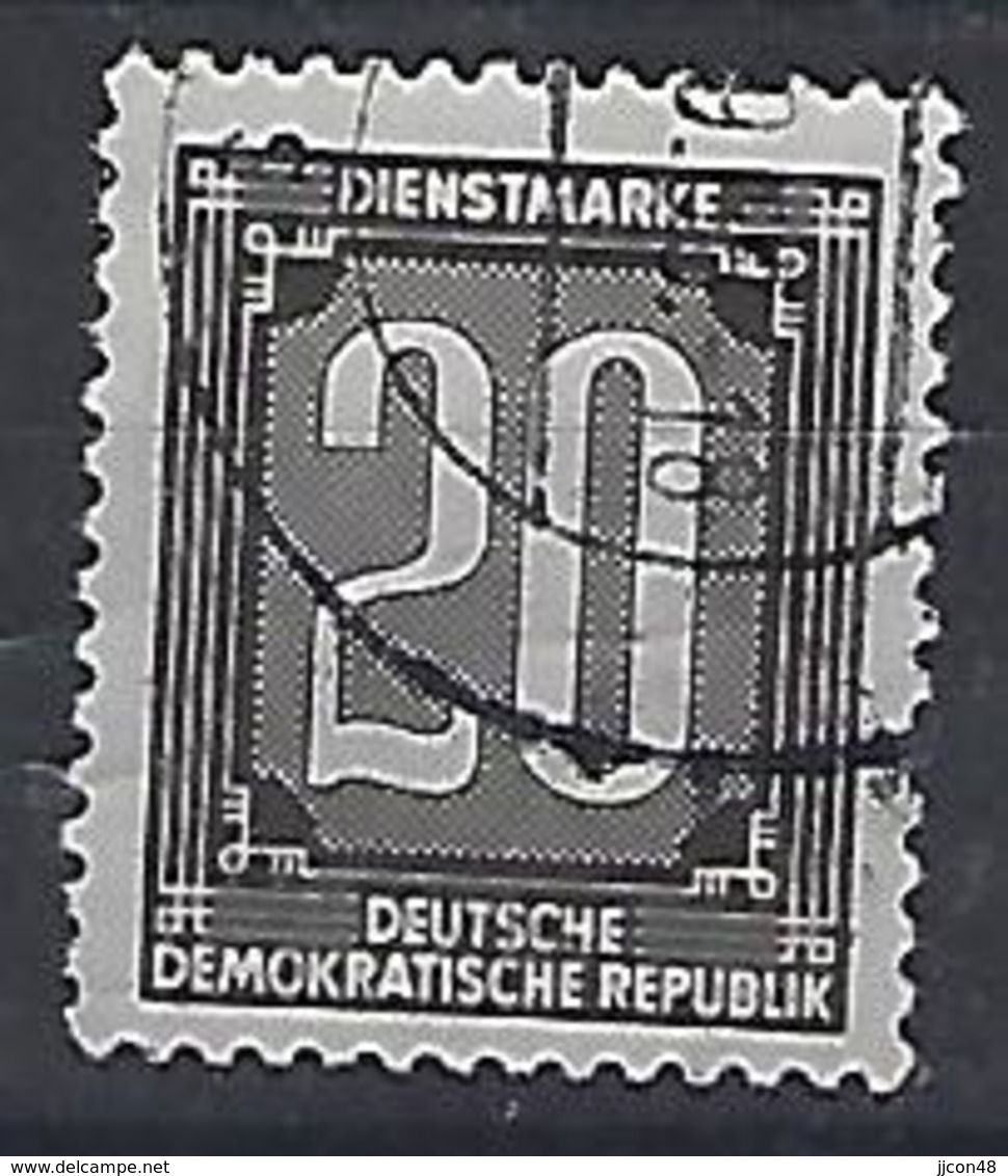 Germany (DDR) 1956 Dienstmarken B (o) Mi.3 - Usati