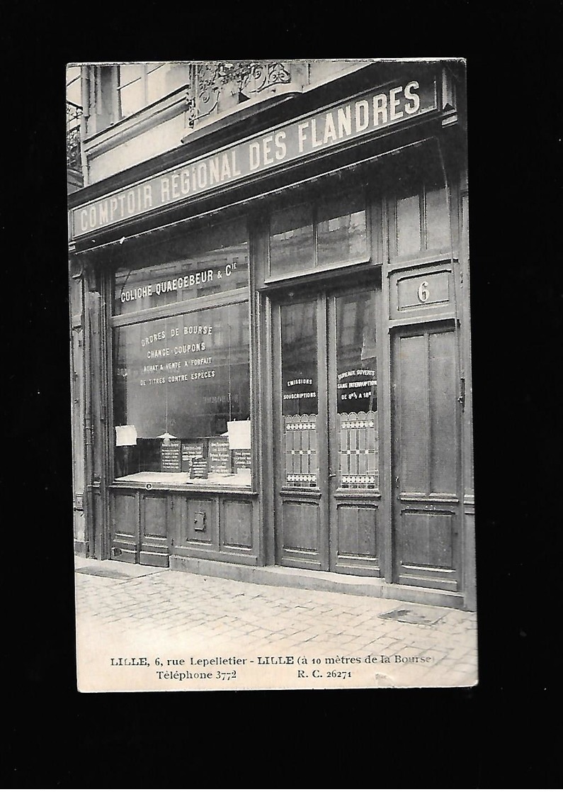 C.P.A. DU COMPTOIR REGIONAL DES FLANDRES A LILLE 59 - Lille