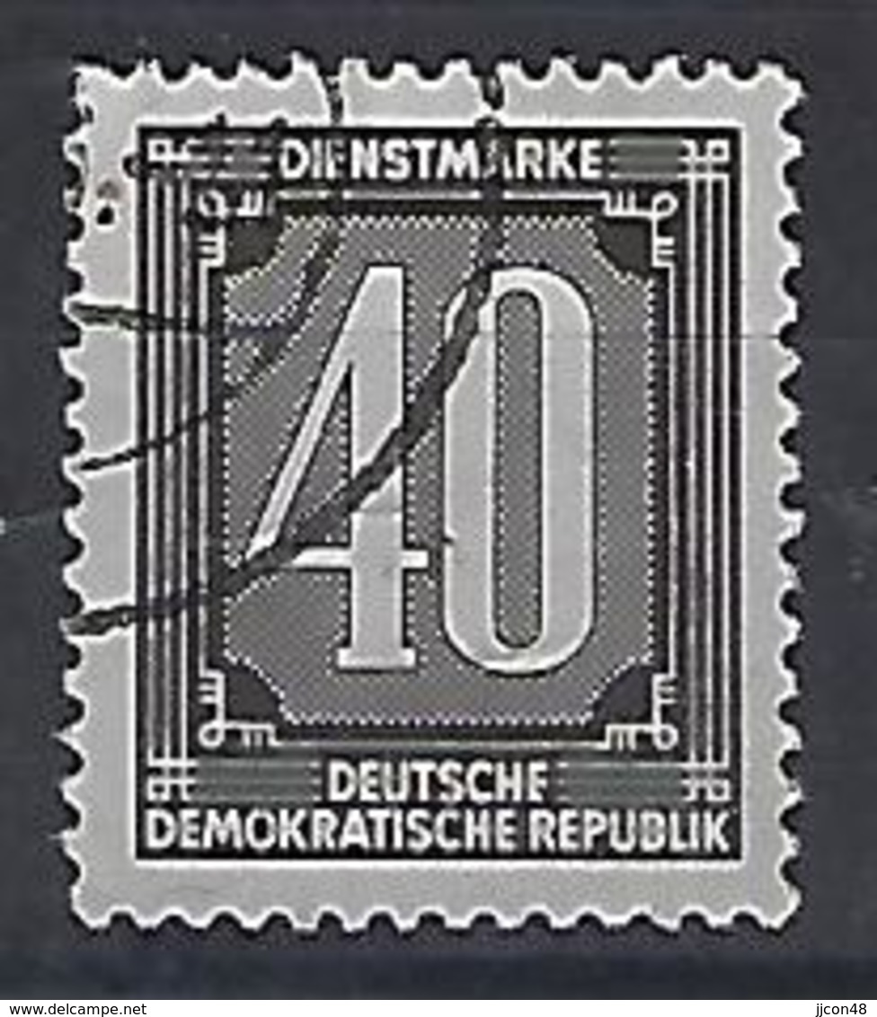 Germany (DDR) 1956 Dienstmarken B (o) Mi.4 - Used