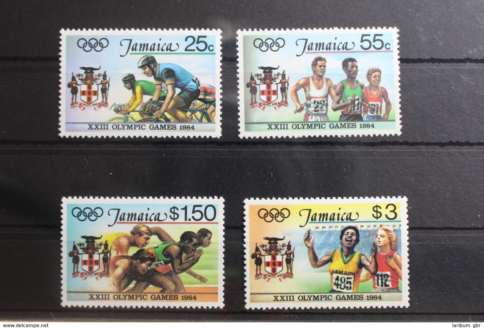 Jamaika 585-588 ** Postfrisch Olympische Spiele #RN092 - Jamaica (1962-...)