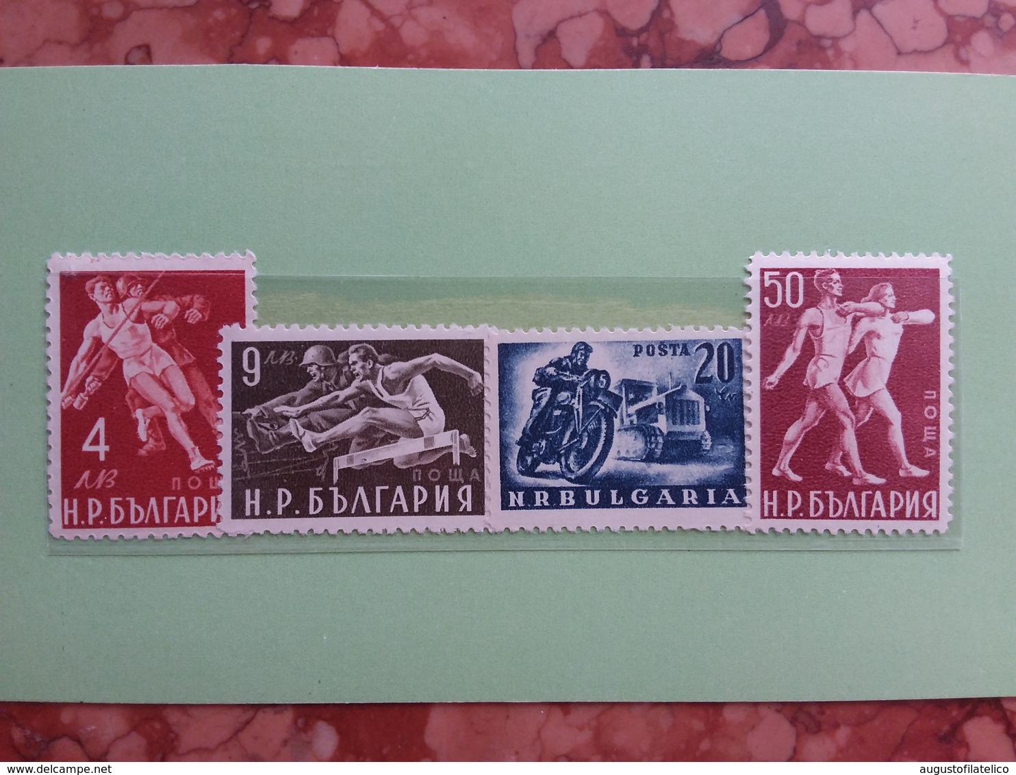 BULGARIA Anni '40 - Sport Nn. 617E/617H Nuovi ** + Spese Postali - Ungebraucht