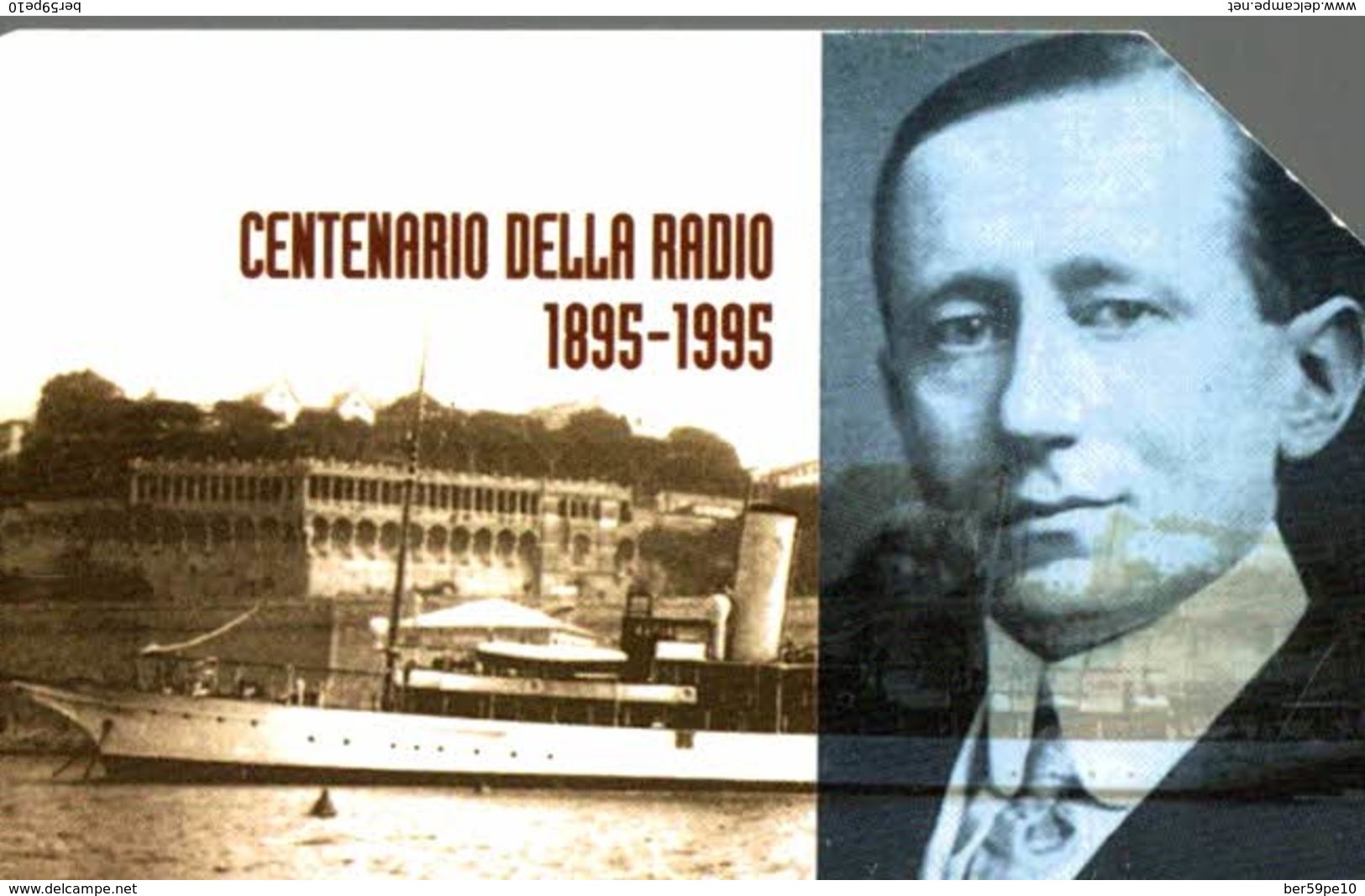 ITALIE CARTA TELEFONICA  CENTENARIO DELLA RADIO 1895-1995  LIRE 5.000 - Collections