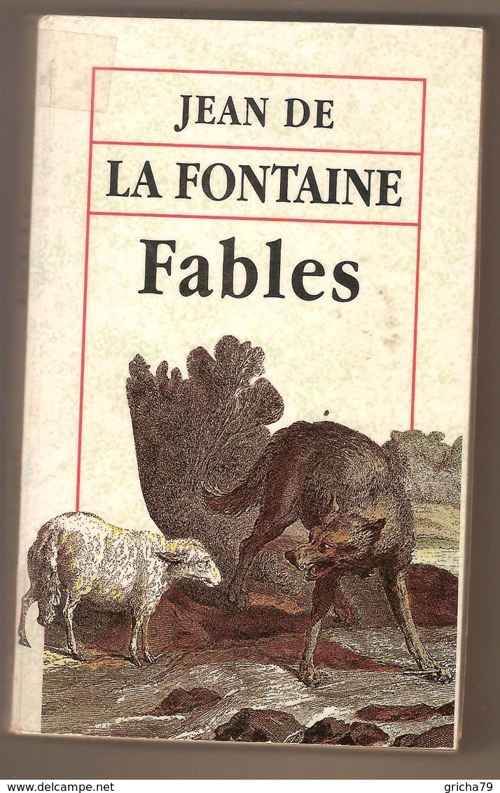 LIVRE - JEAN DE LA FONTAINE  FABLES - Auteurs Français