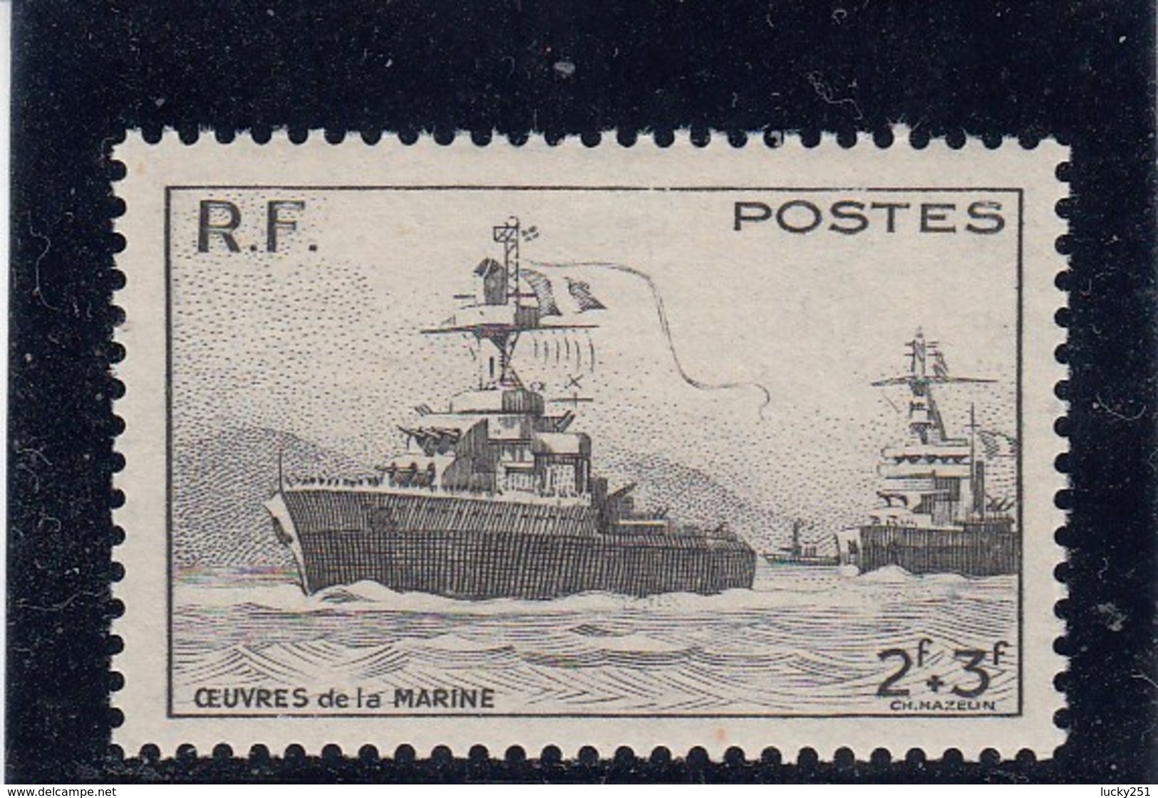 France - 1946 - N° YT 752** - Pour Les Oeuvres De La Marine - Nuovi