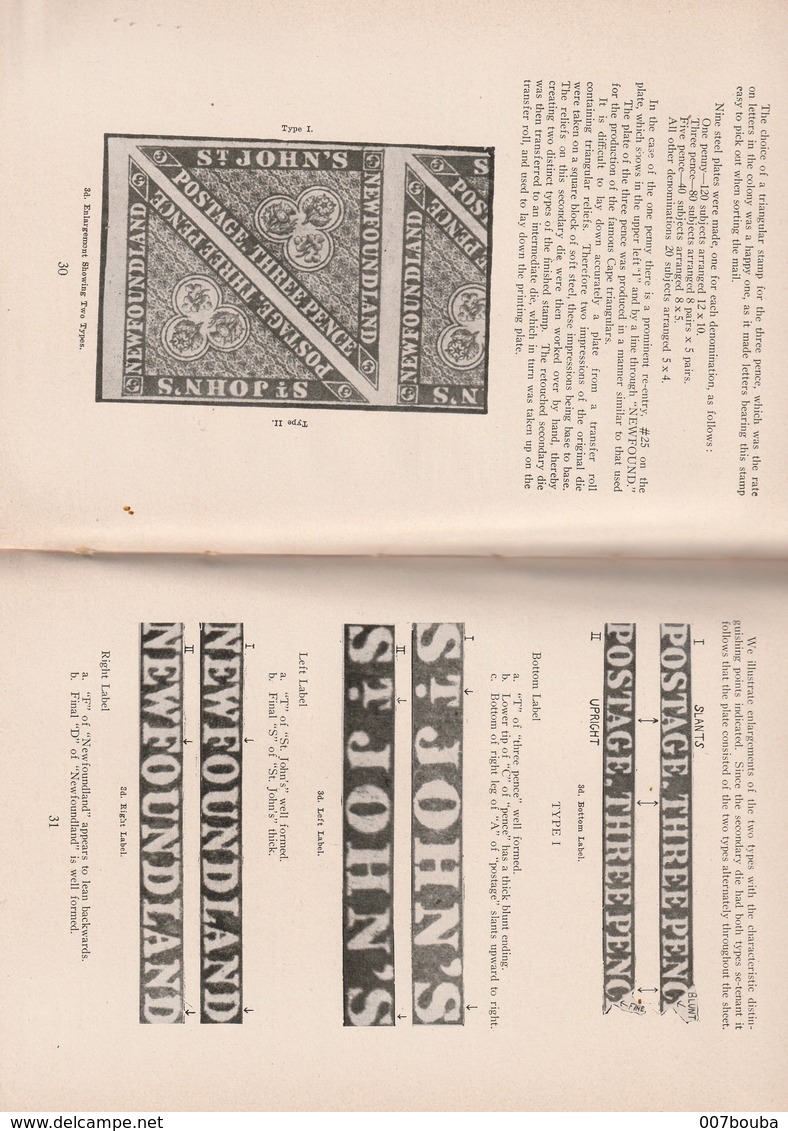 NEWFOUNDLAND - POSTAGE STAMPS AND POSAL HISTORY / WINTHORP S. BOGGS / 186 PAGES - Philatelie Und Postgeschichte