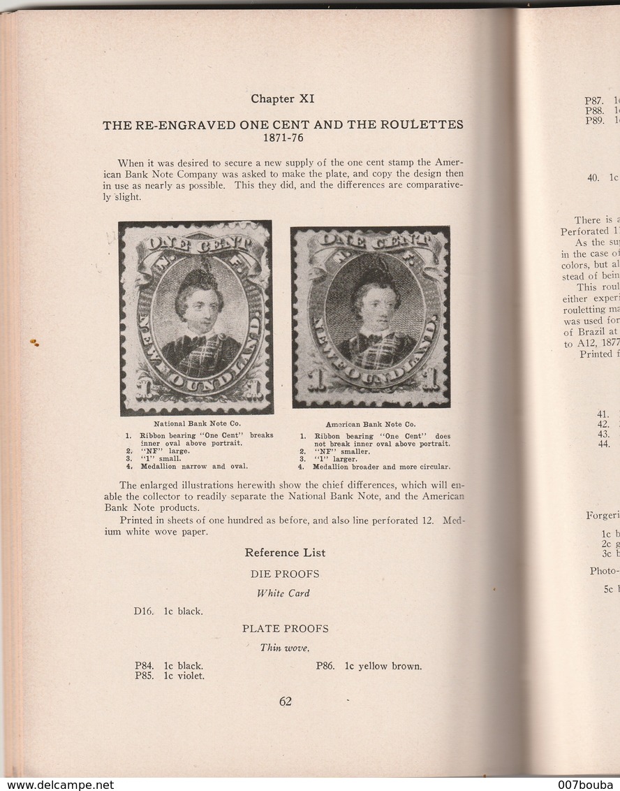 NEWFOUNDLAND - POSTAGE STAMPS AND POSAL HISTORY / WINTHORP S. BOGGS / 186 PAGES - Philatelie Und Postgeschichte