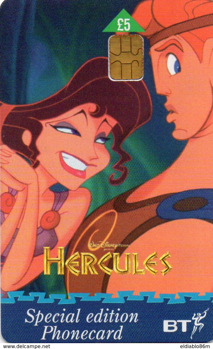 UNITED KINGDOM - THEMATIC CARTOON HERCULES - BT Promotional