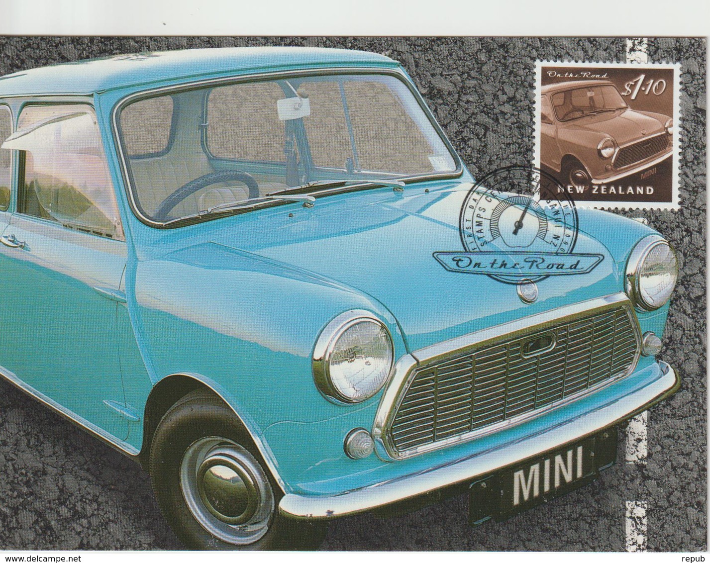 Nouvelle Zélande Carte Maximum 2000 Voiture Mini 1766 - Storia Postale