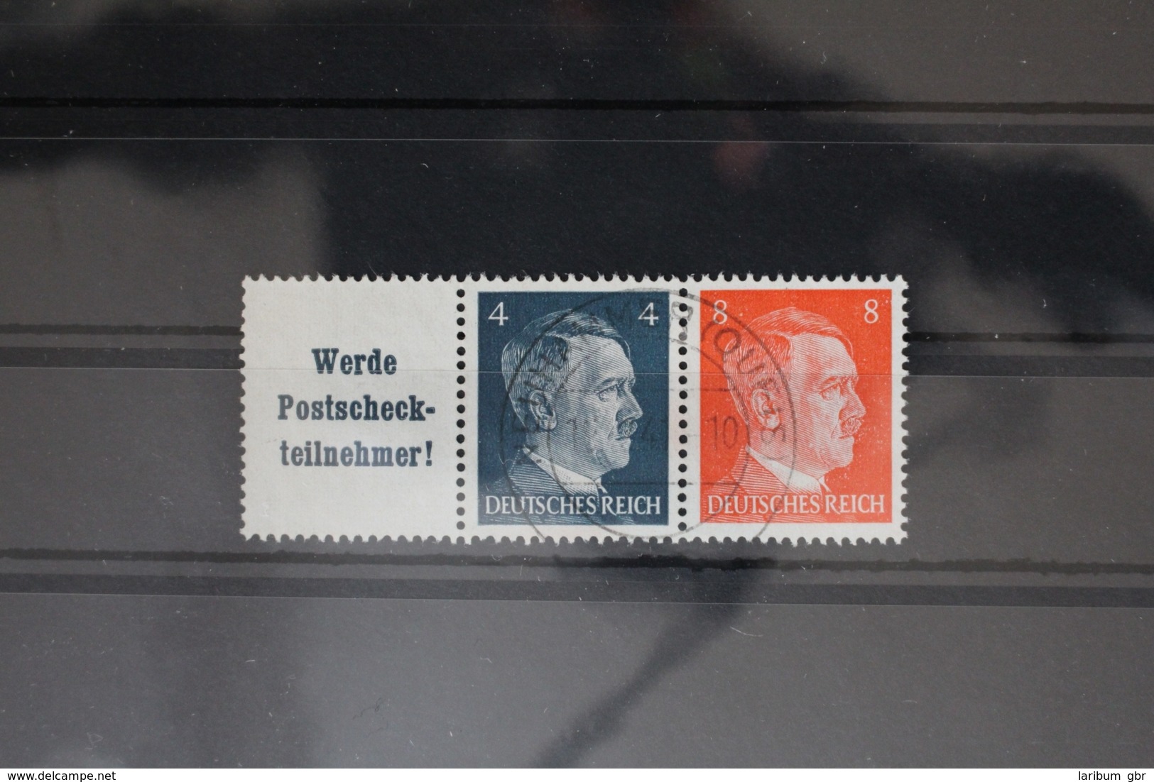 Deutsches Reich Zd W153 Gestempelt Zusammendrucke #RI507 - Zusammendrucke