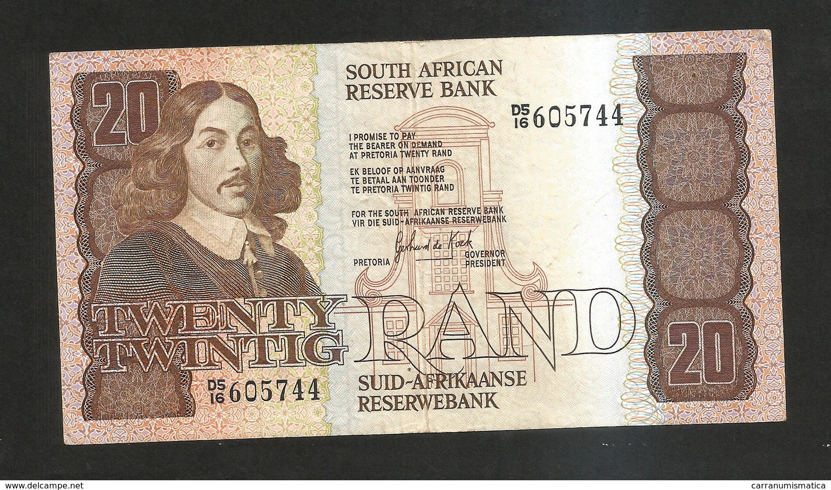 SOUTH AFRICA - SOUTH AFRICAN RESERVE BANK - 20 RAND (1982 - 1985) - Sudafrica