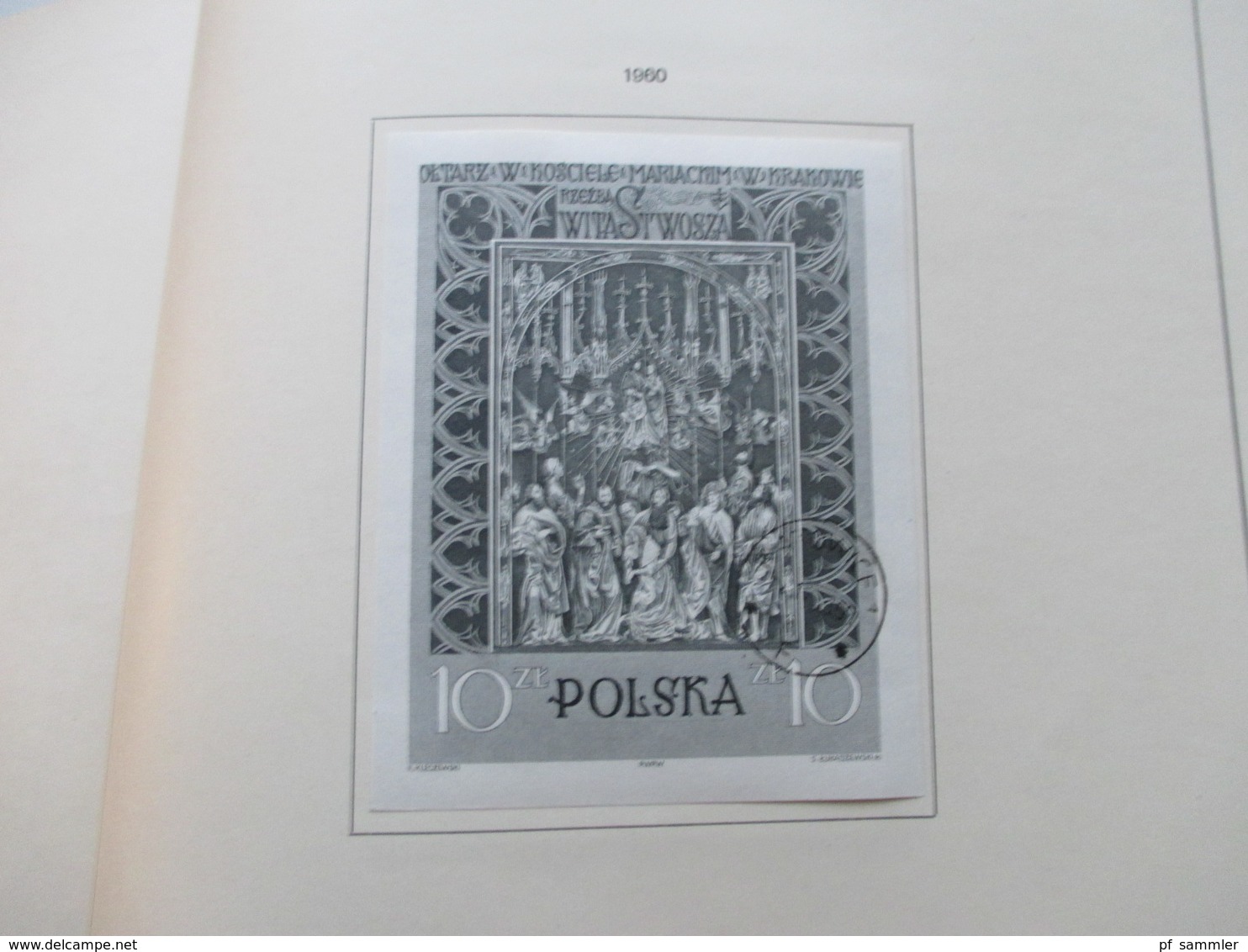 Sammlung Polen im Schaubek VD Album ab 1919 - 91 viel o aber auch einiges * (Erstfalz), wenige ** mit Blocks! Fundgrube