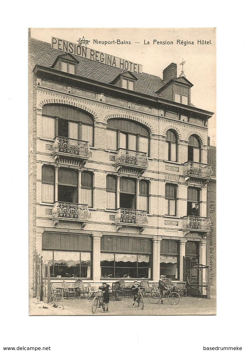 Nieuport-Bains  -  La Pension Régina Hôtel. - Nieuwpoort