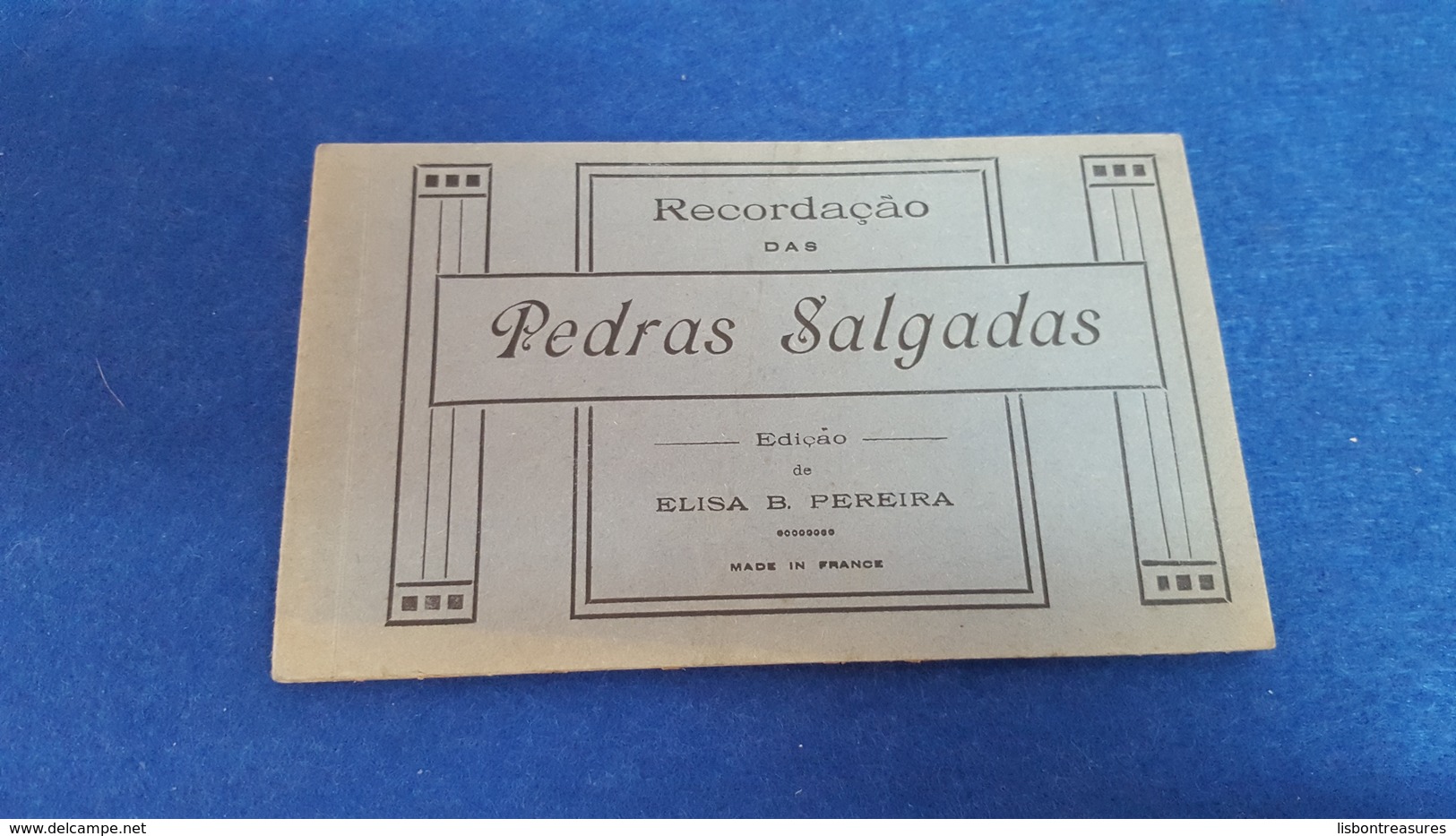 ANTIQUE PORTUGAL CARNET X10 POSTCARDS PEDRAS SALGADAS UNUSED - Vila Real