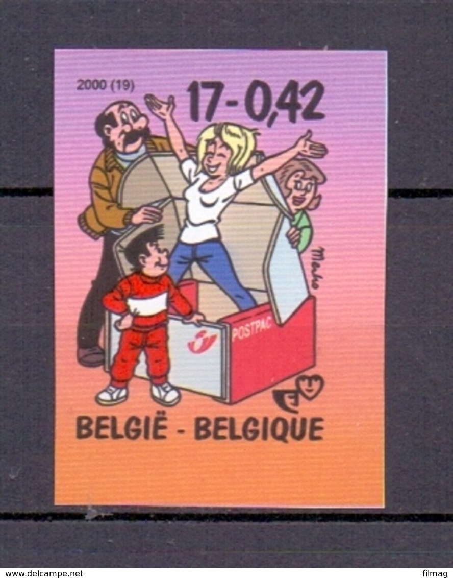 2934 KIEKEBOE STRIP ONGETAND POSTFRIS**  2000 - Otros & Sin Clasificación