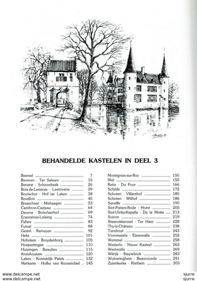 Beperkte Voorraad - VAN KASTEEL NAAR KASTEEL Deel 3 - Paul Arren - Heemkring Hobonia - Nieuw Exemplaar - Geschiedenis