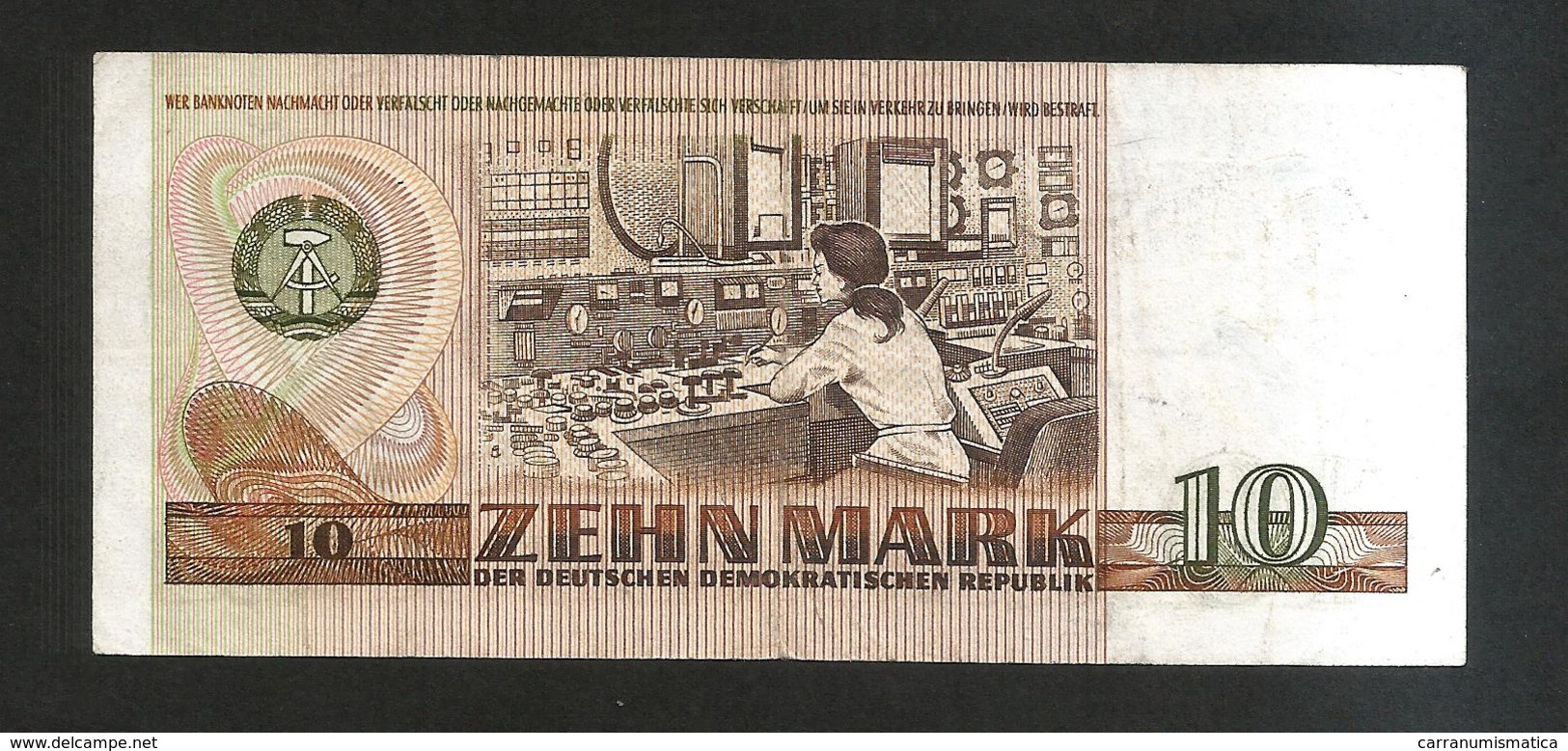 DDR / DEUTSCHLAND - 10 MARK (1971) C. ZETKIN - 10 Mark