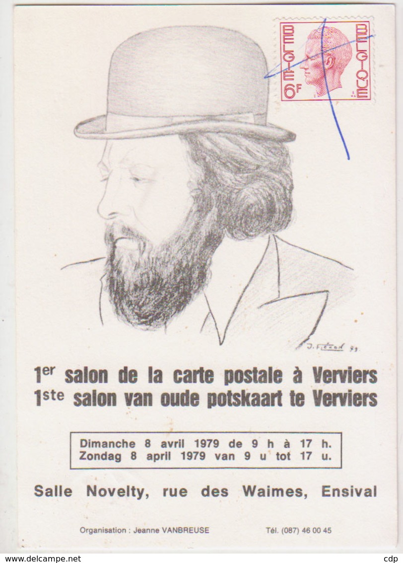 Verviers  Carte Invitation Salon Carte Postale  1979 - Visé