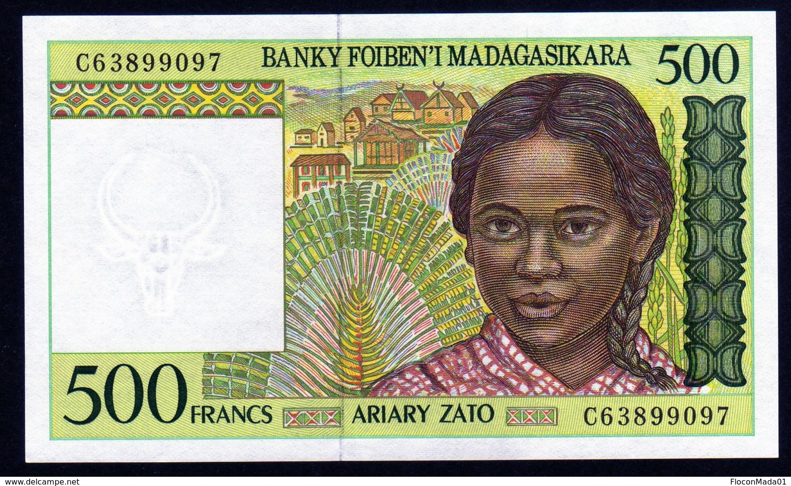 Madagascar 1998 500 Francs UNC Neuf Parfait   Voir Série De Cinq Numéros En Vente - Madagascar
