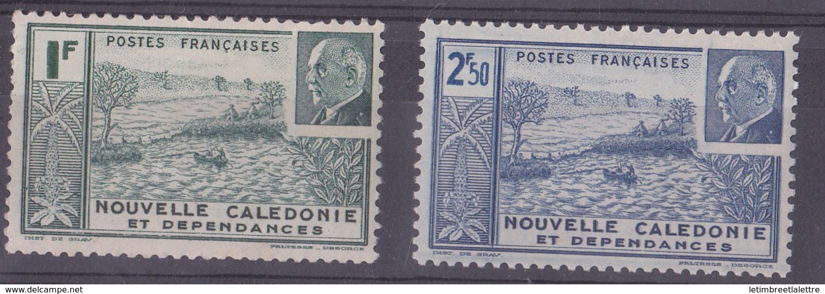 Nouvelle-Calédonie N°193-194** - Neufs