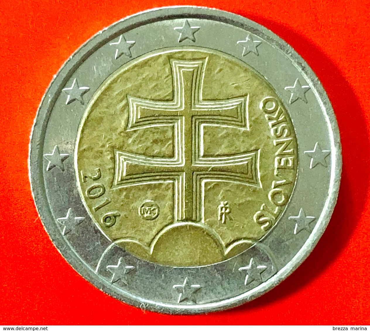 SLOVACCHIA - 2015 - Moneta - Croce Patriarcale Sulle Tre Cime Dei Monti Carpazi - Euro - 2.00 - Slovacchia