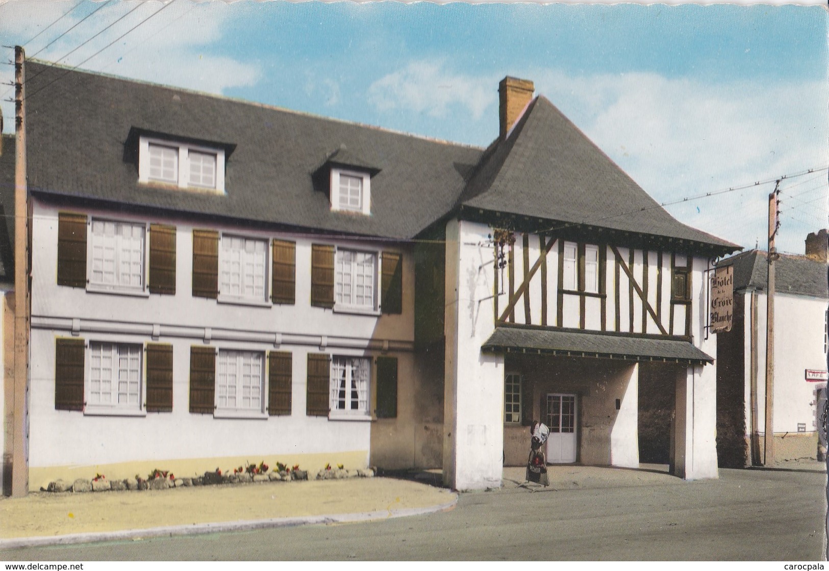 Carte 1960 Le GAVRE / HOTEL DE LA CROIX BLANCHE - Le Gavre