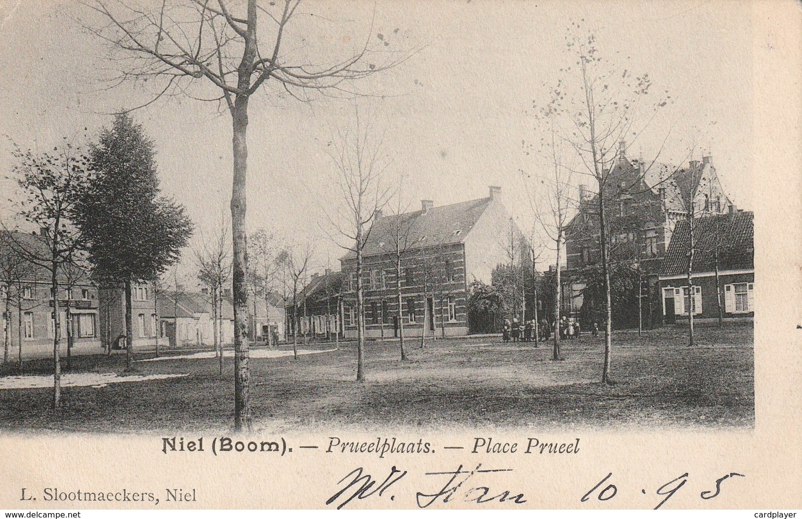 NIEL - Prueelplaats - Uitg. L. Slootmaeckers - 1905 - Niel