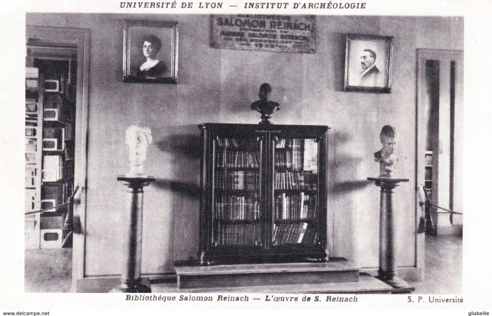 69 - Rhone - Université De LYON - Institut D Archeologie - Bibliotheque Salomon Reinach - Autres & Non Classés