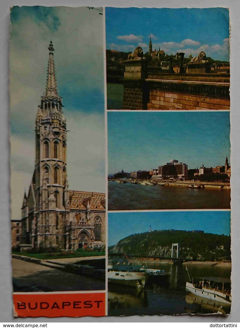 BUDAPEST - Multiview - Nice Stamps -   Vg - Ungheria