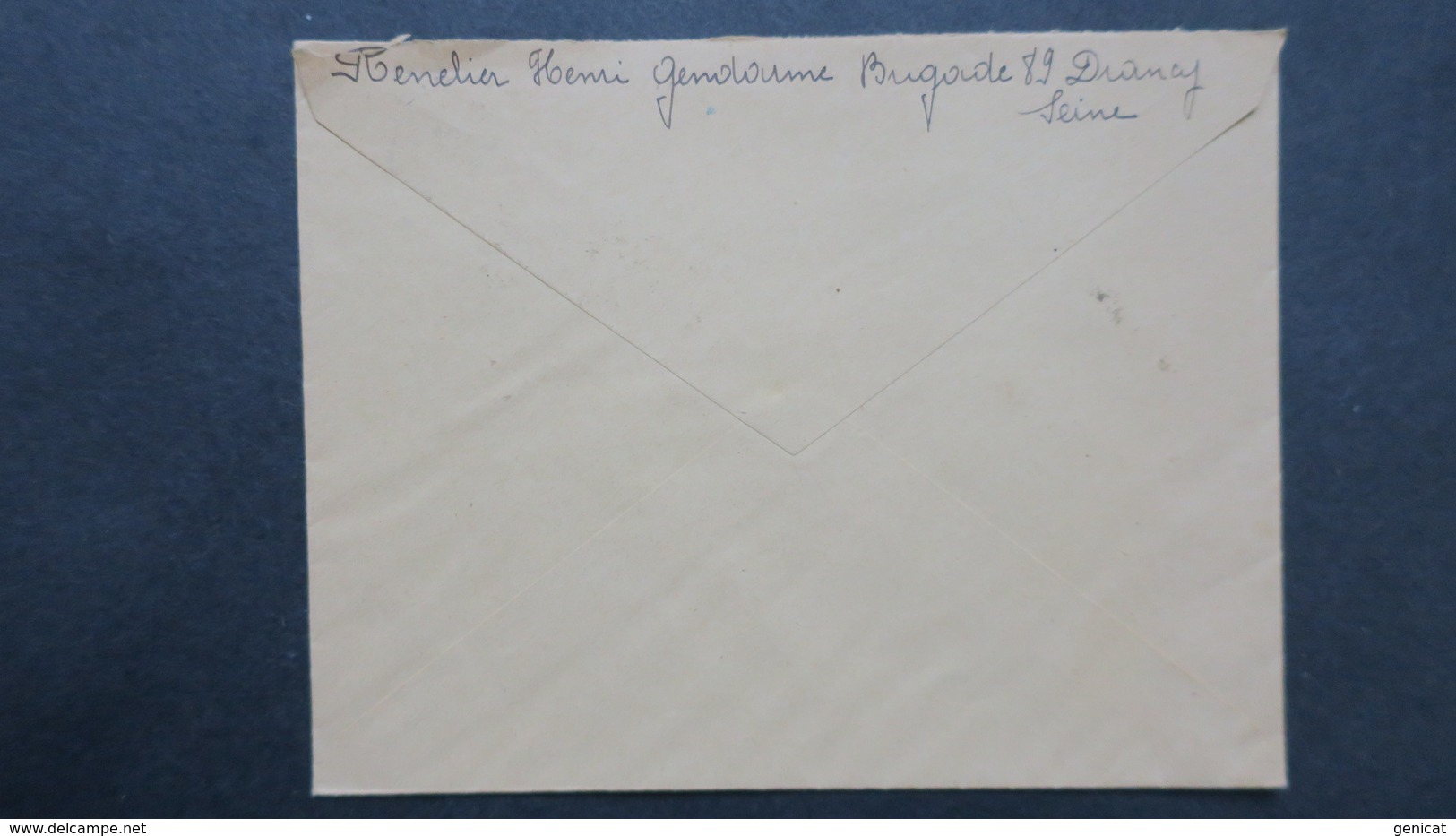 Lettre Octobre 1943 En Franchise De La Légion De Gendarmerie De Drancy ( Brigade 89 ) Pour Bury Oise - Guerre De 1939-45