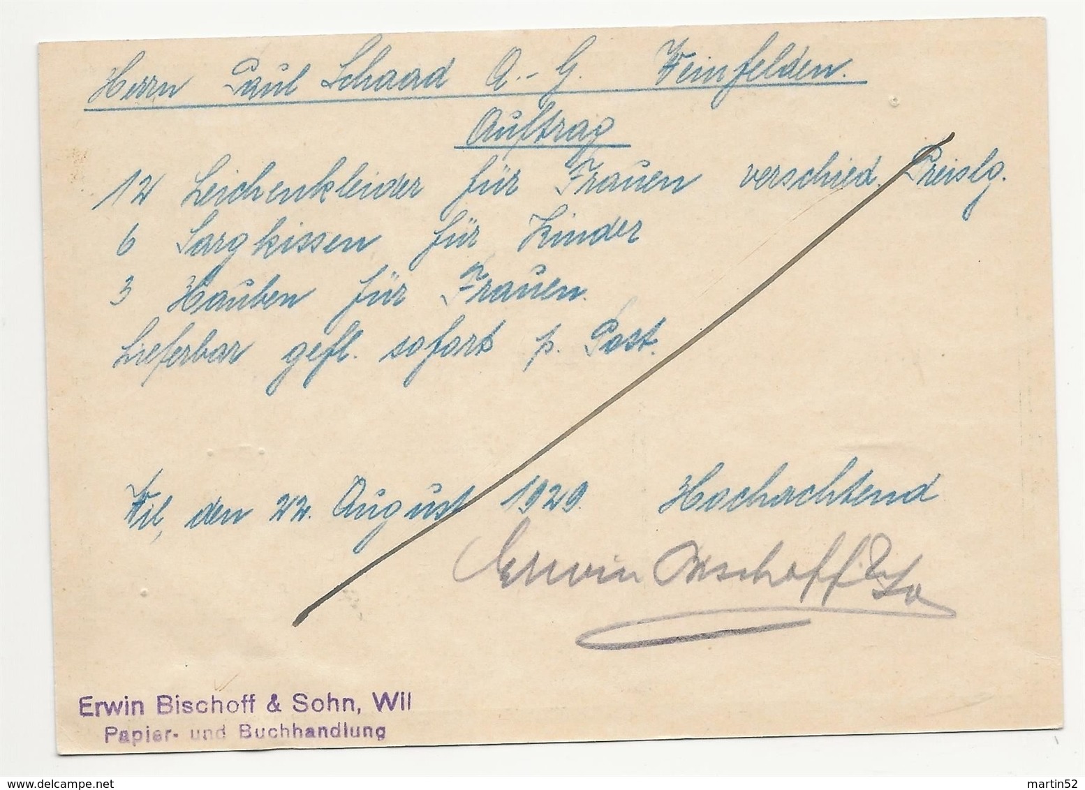 Schweiz Suisse 1929: Bild-PK CPI "BERN / GURTEN-KULM" Mit Stempel WIL 22.VIII.29 (ST.GALLEN) Nach Weinfelden - Interi Postali