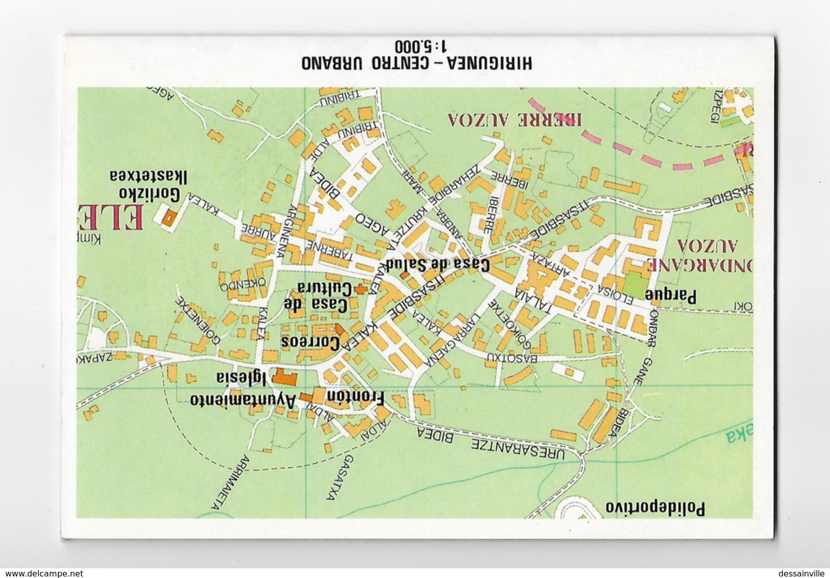 MAPA De GORLIZ - PAIS VASCO - EUSKADI - PAYS BASQUE - Dépliants Touristiques